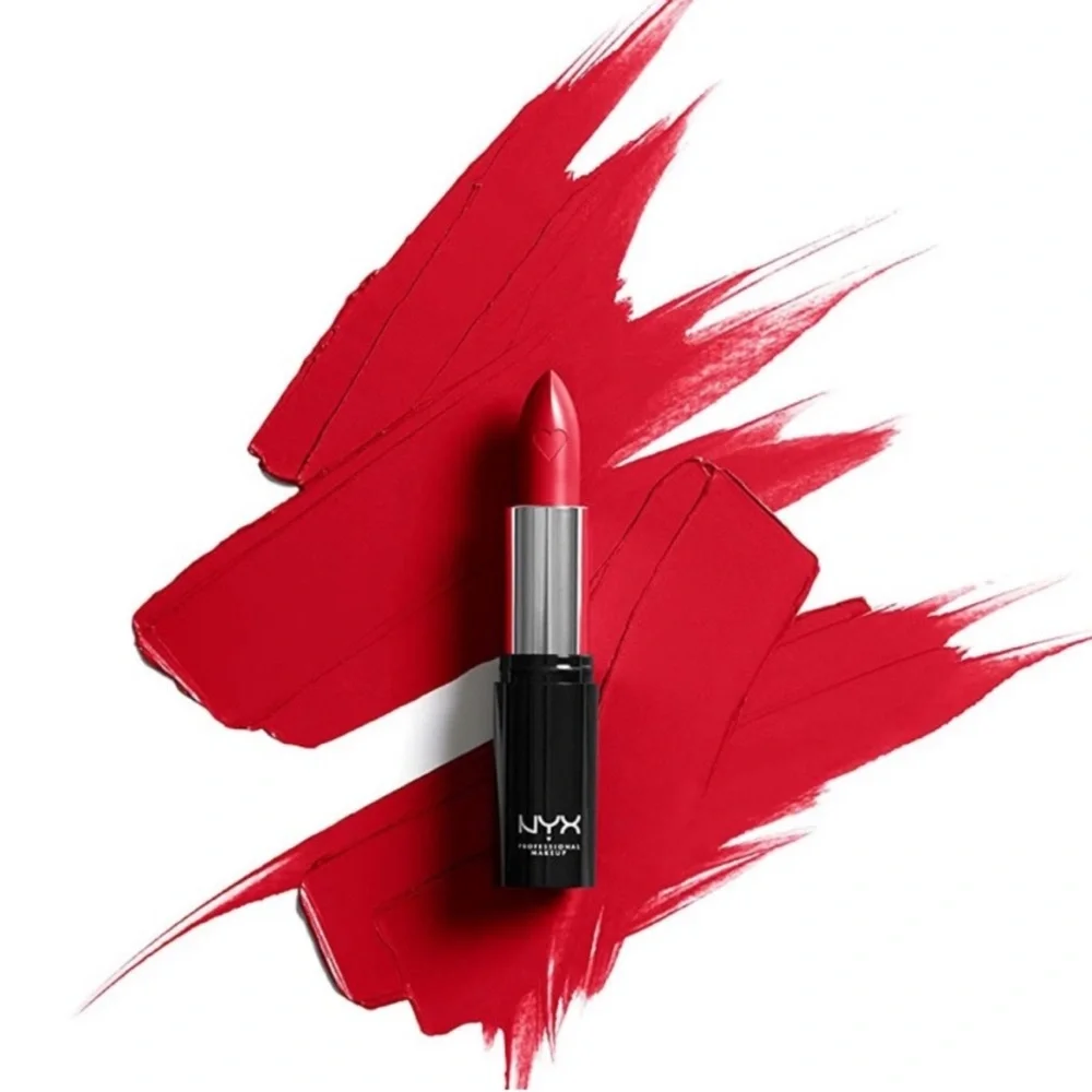NYX Shea & Mango Butter Infused Ultra Saturated Hydrating Lipstick - Red Haute - Picture 1 of 6